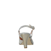 Sandali tacco Argentato Soffice Sogno