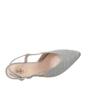 Sandali tacco Argentato Soffice Sogno