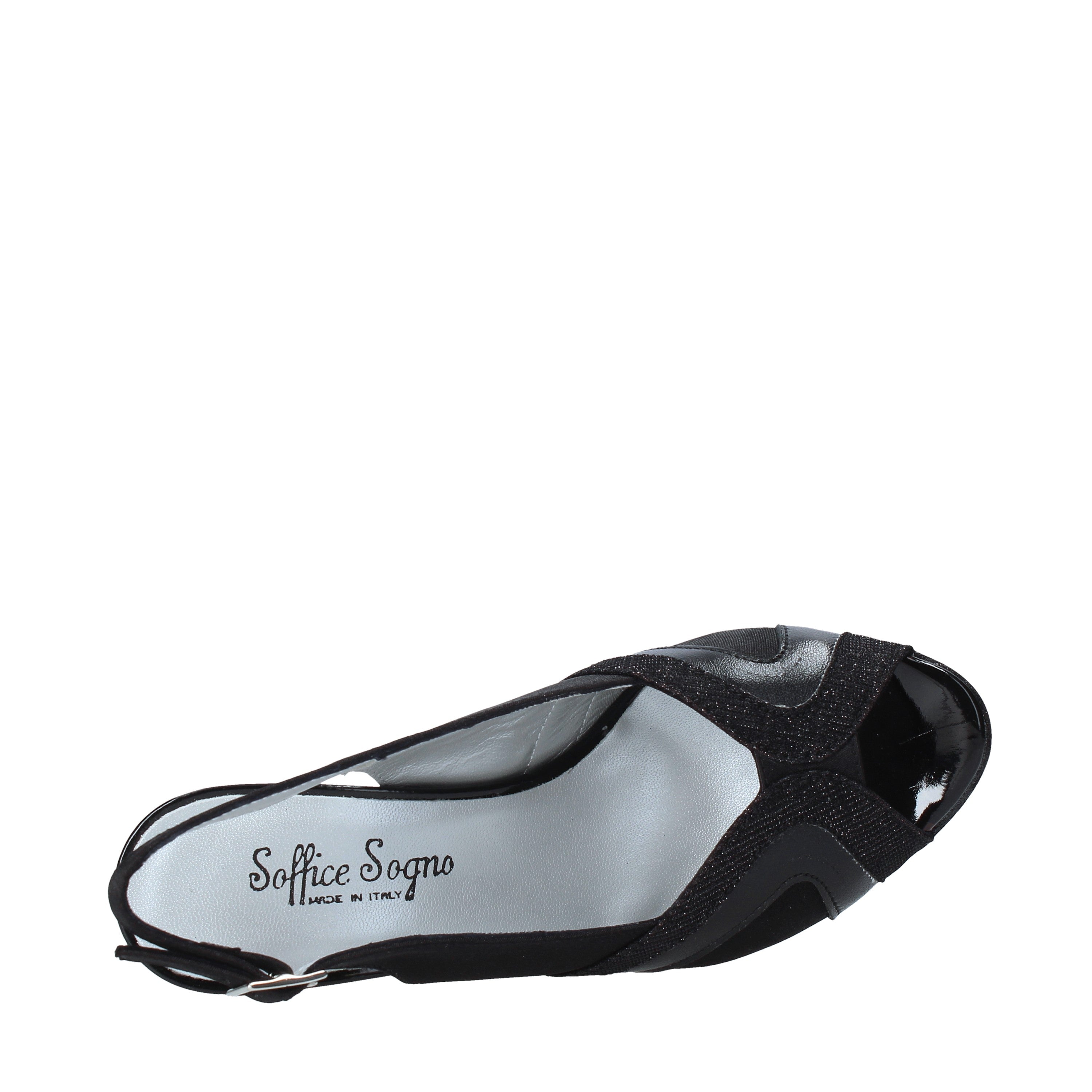 Sandali tacco Nero Soffice Sogno