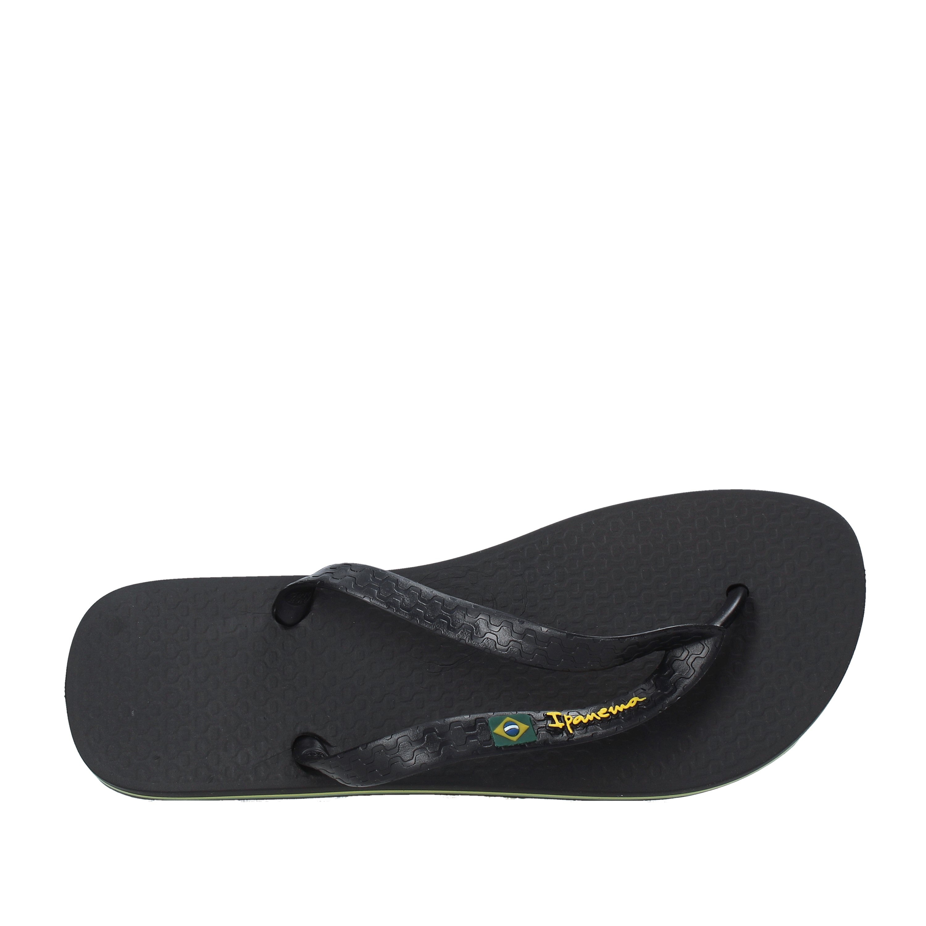 Infradito Nero Verde Ipanema