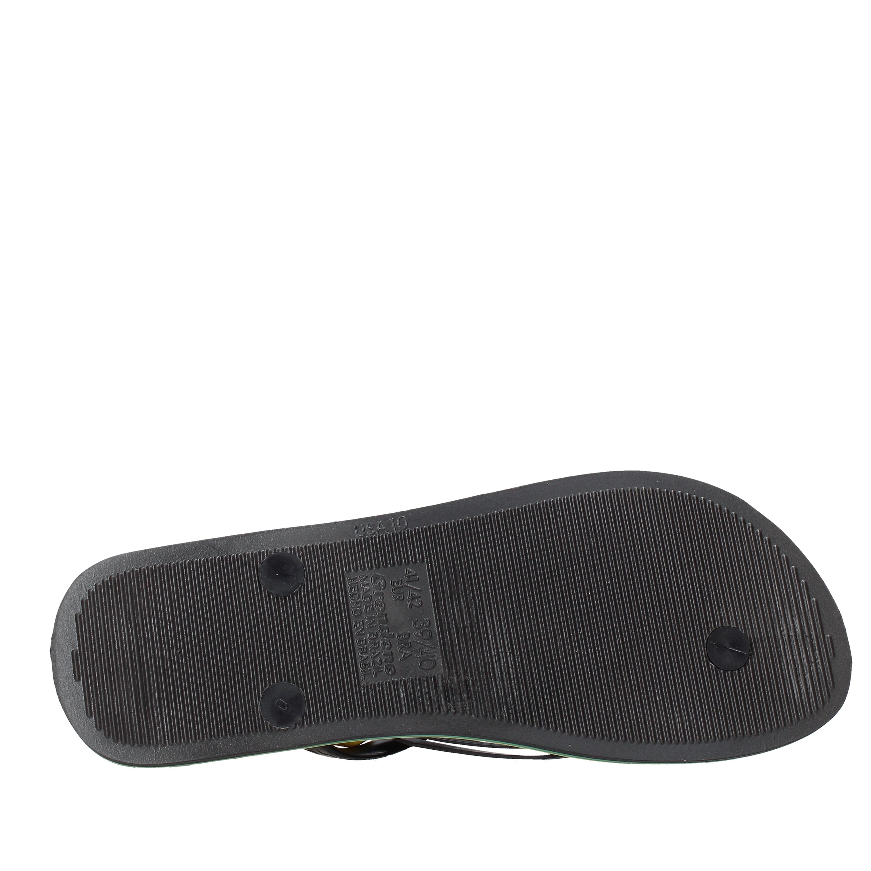 Infradito Nero Verde Ipanema