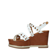 Sandali zeppa Marrone Wrangler