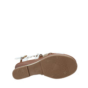 Sandali zeppa Marrone Wrangler