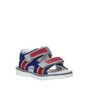 Sandali con strappi Blu Balducci