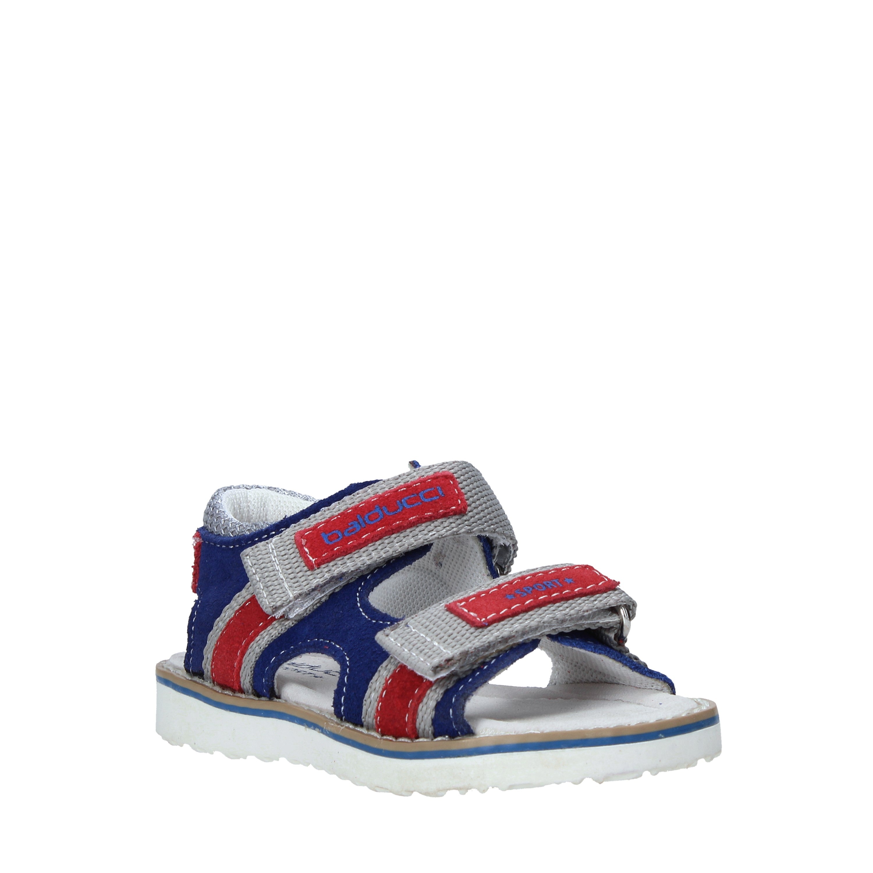 Sandali con strappi Blu Balducci