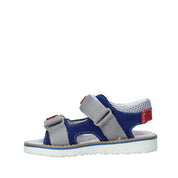 Sandali con strappi Blu Balducci