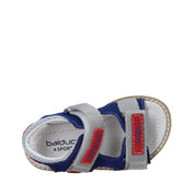 Sandali con strappi Blu Balducci