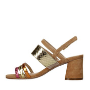 Sandali tacco Marrone Carmens 