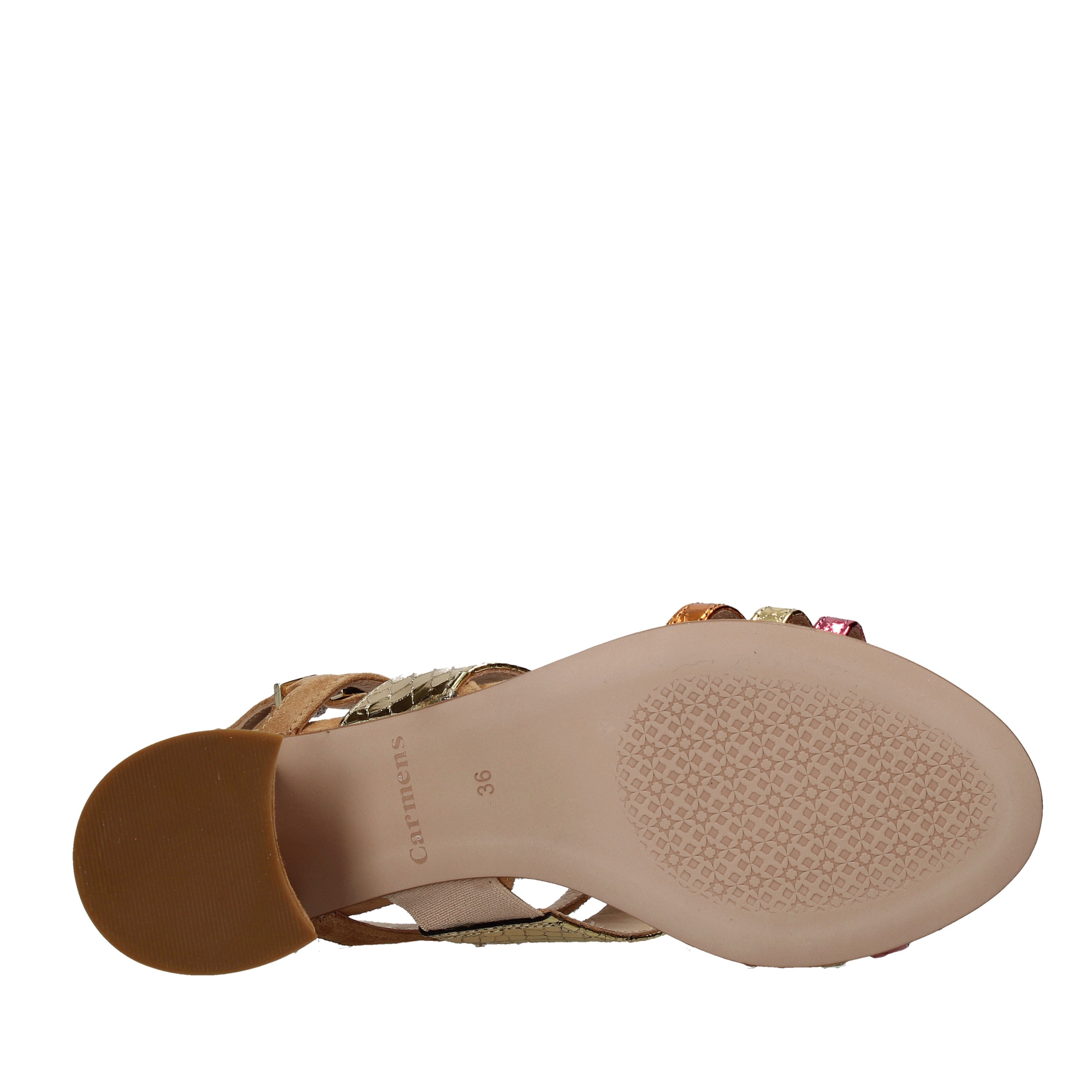 Sandali tacco Marrone Carmens 