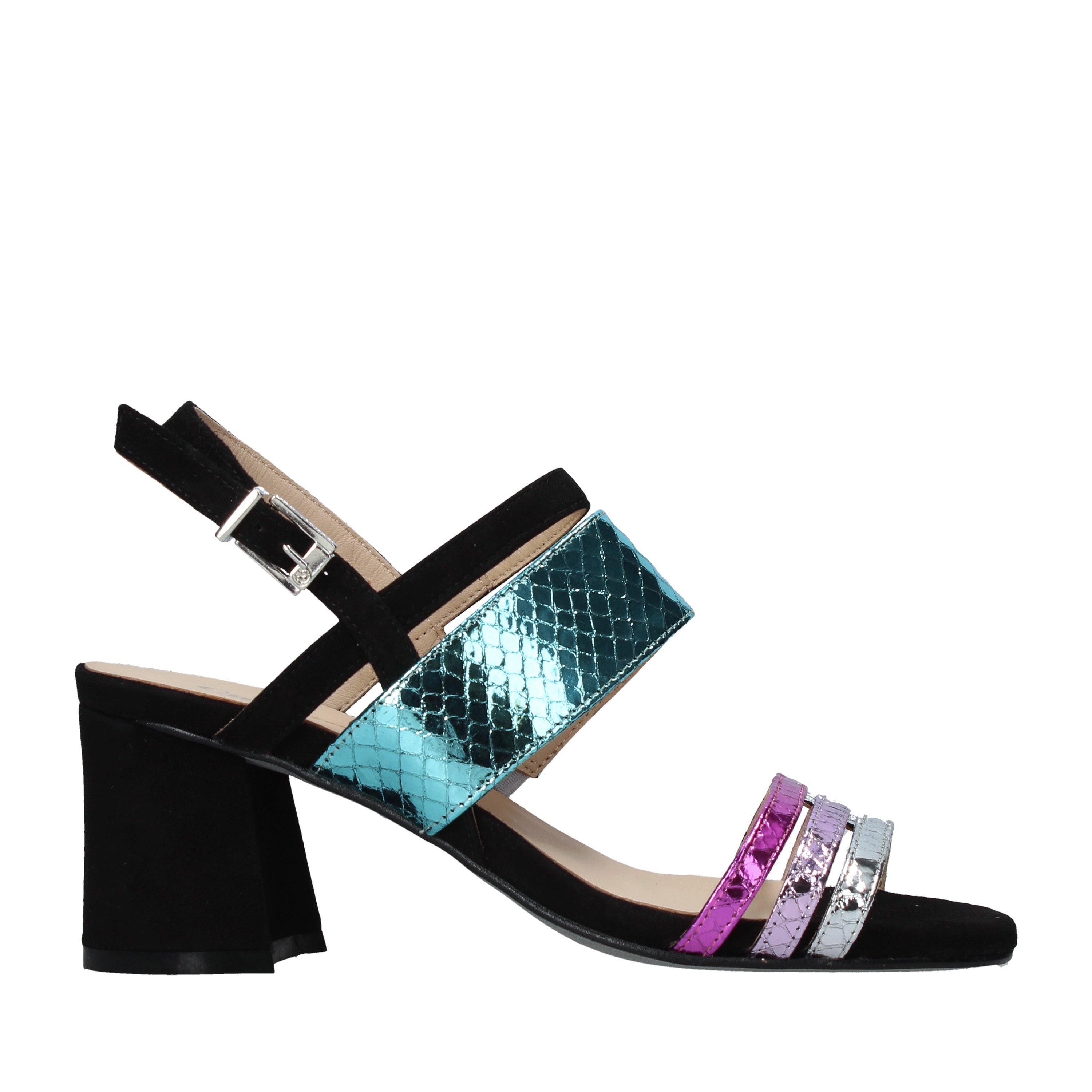 Sandali tacco Nero Carmens 