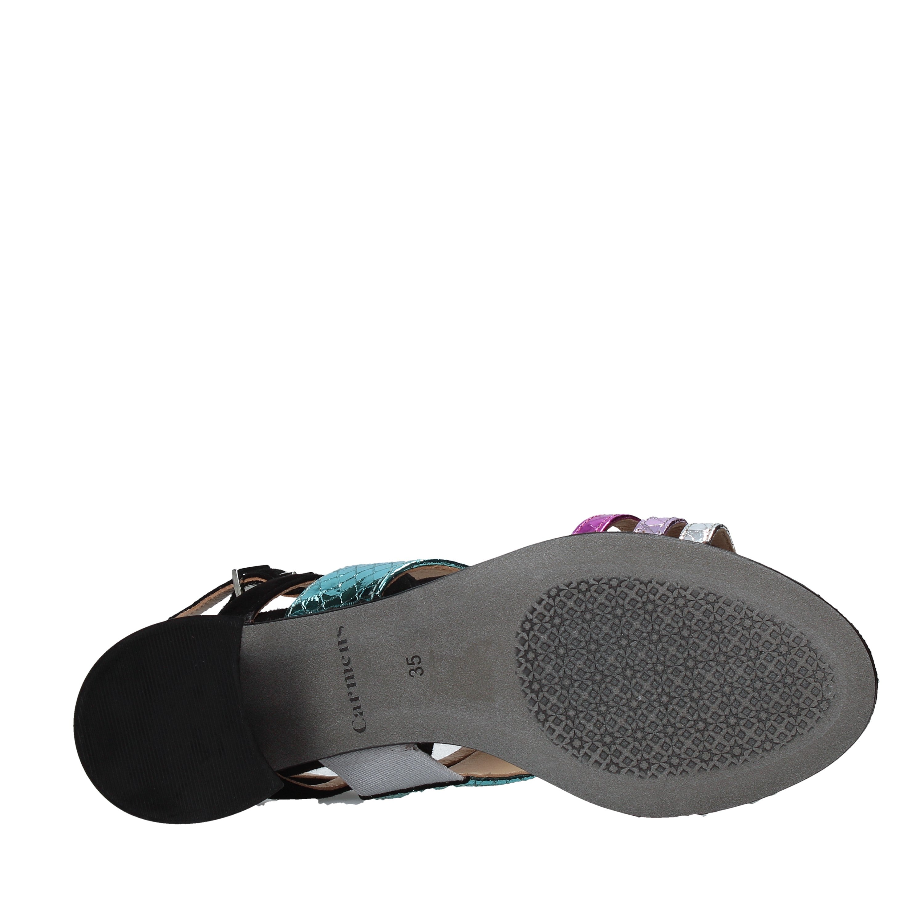 Sandali tacco Nero Carmens 