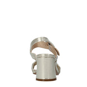 Sandali tacco Beige Carmens 