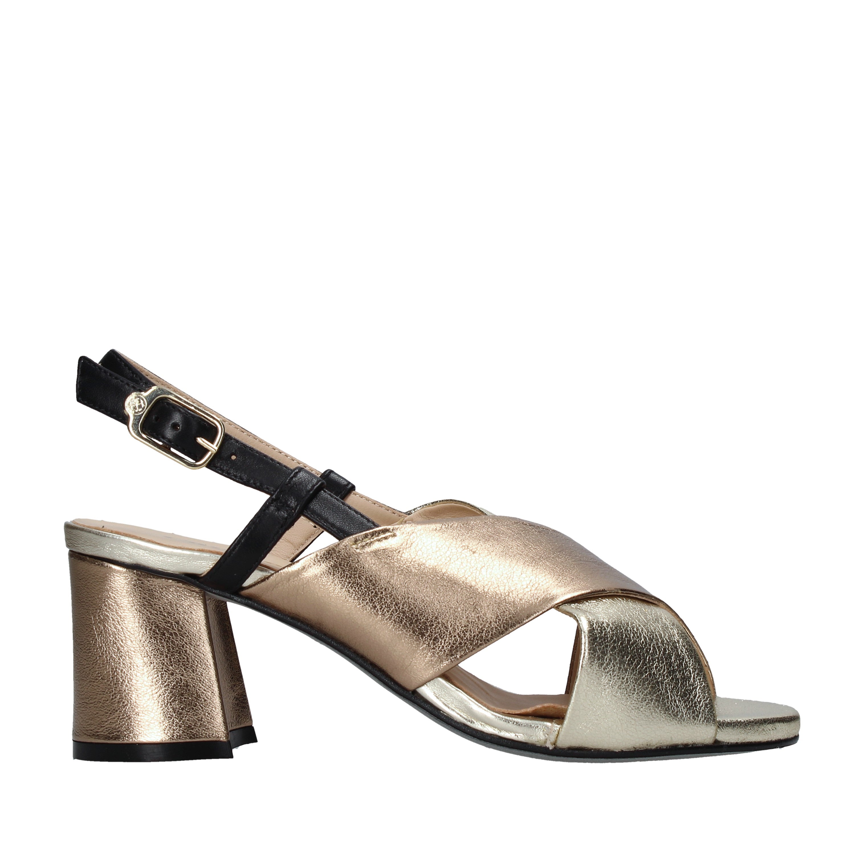 Sandali tacco Dorato Carmens 