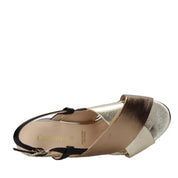 Sandali tacco Dorato Carmens 