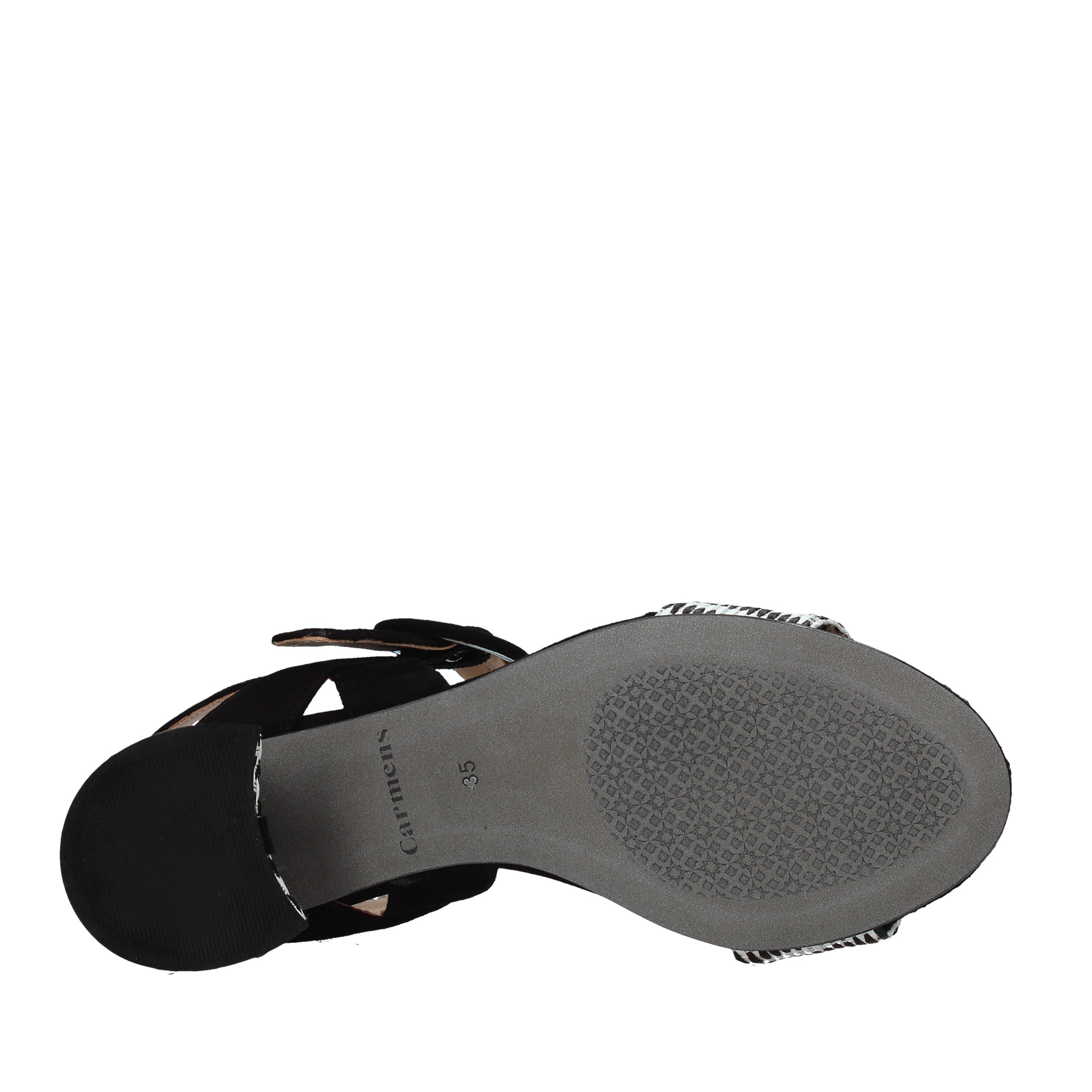 Sandali tacco Nero Carmens 