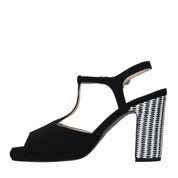 Sandali tacco Nero Carmens 