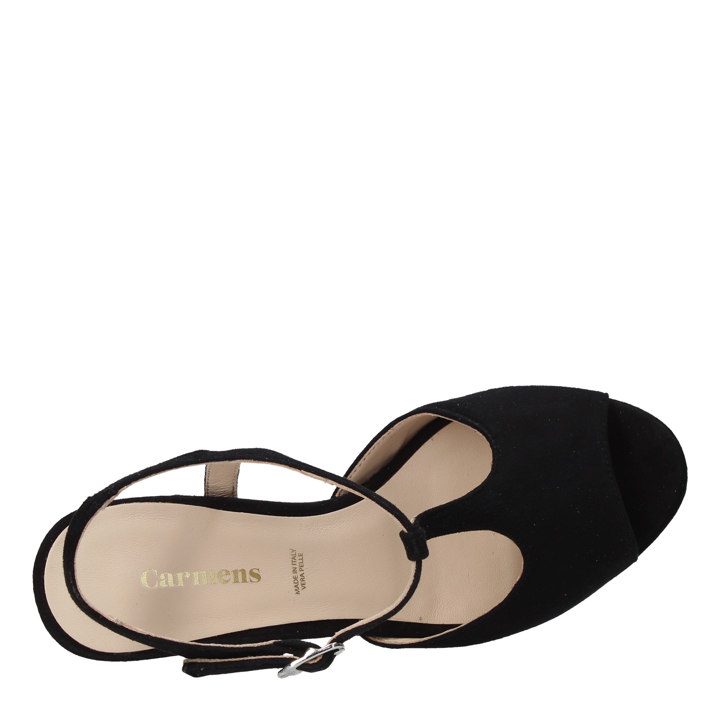 Sandali tacco Nero Carmens 