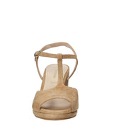 Sandali tacco Marrone Carmens 