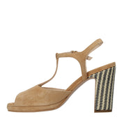 Sandali tacco Marrone Carmens 