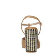 Sandali tacco Marrone Carmens 