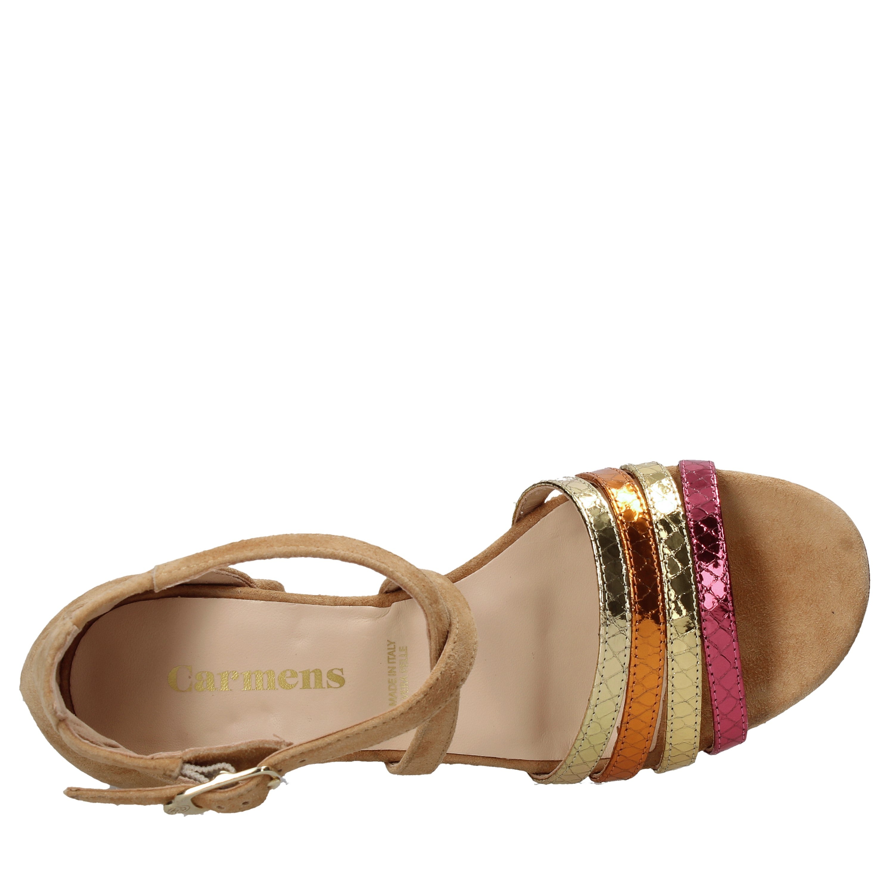 Sandali tacco Marrone Carmens 