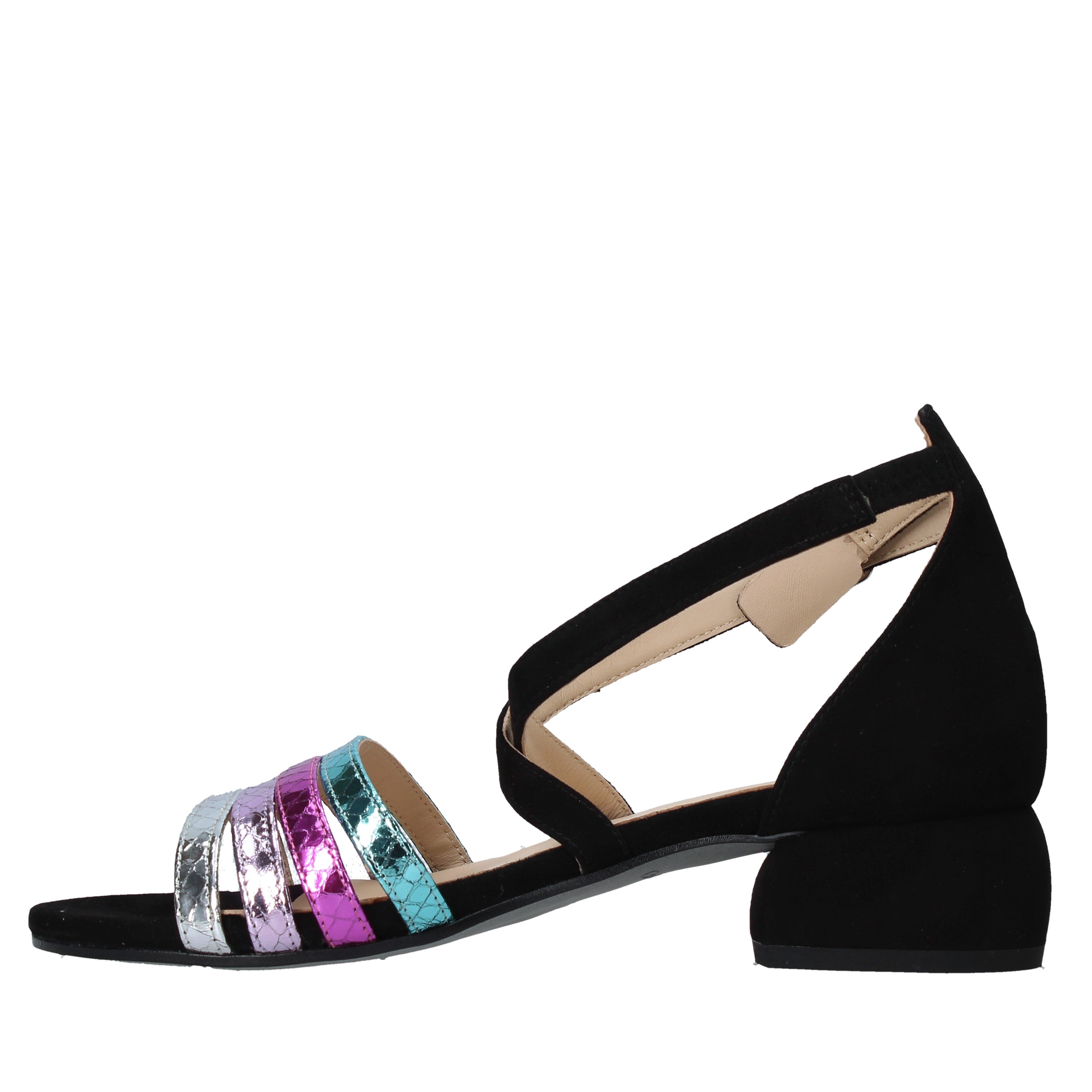 Sandali tacco Nero Carmens 