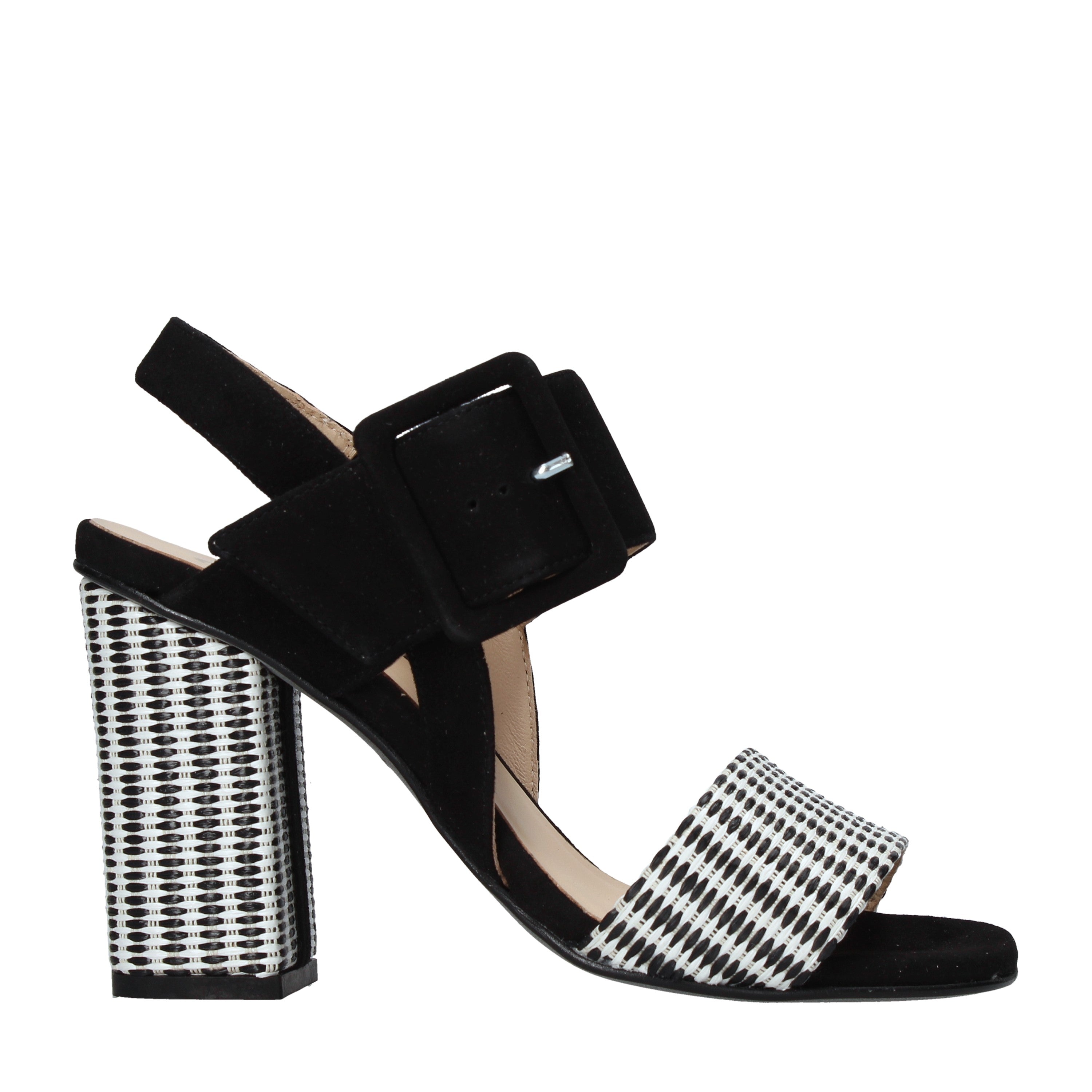 Sandali tacco Nero Carmens 