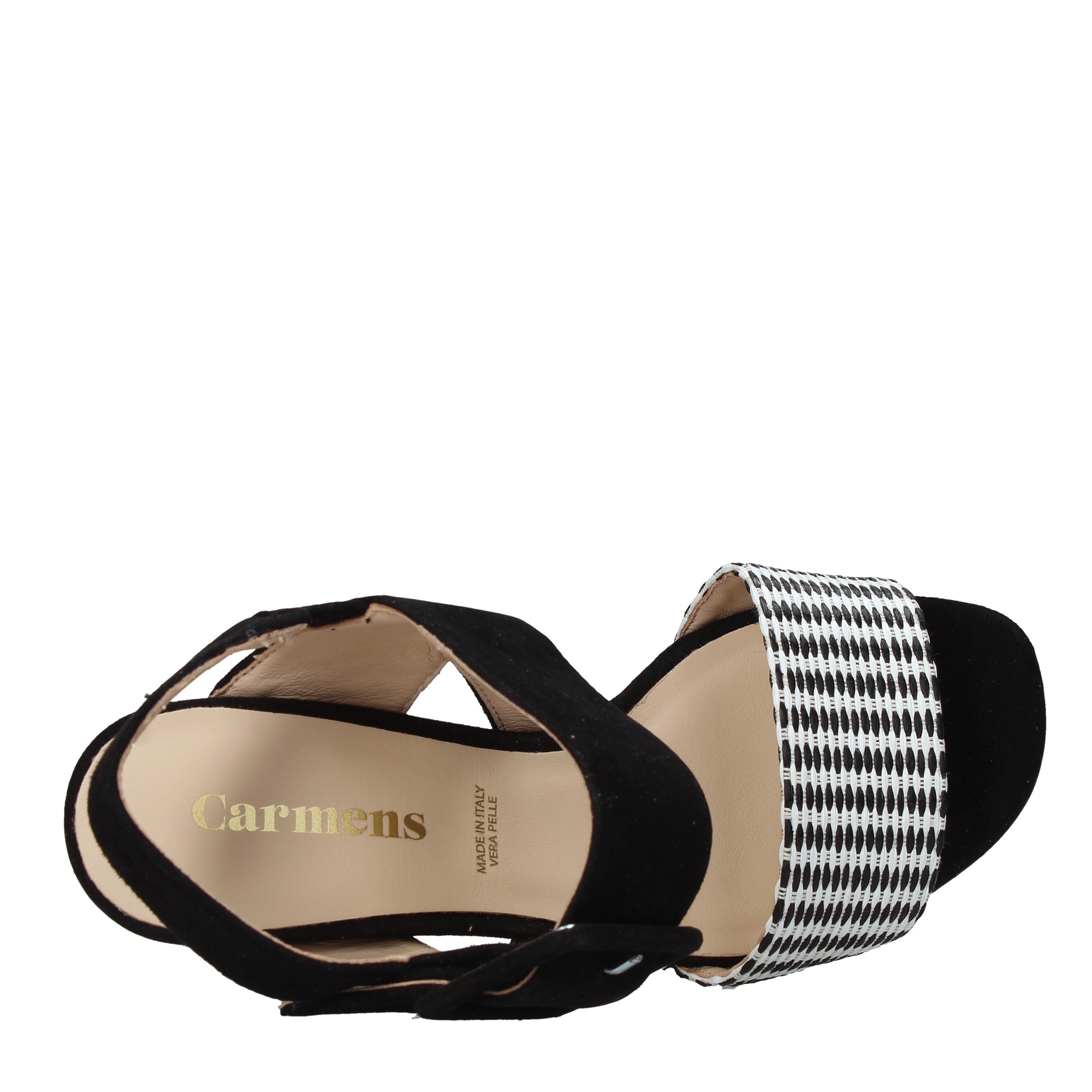 Sandali tacco Nero Carmens 