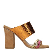 Sandali tacco Arancio Carmens 