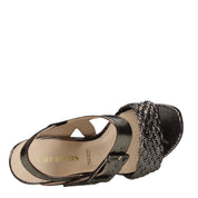 Sandali tacco Nero Carmens 