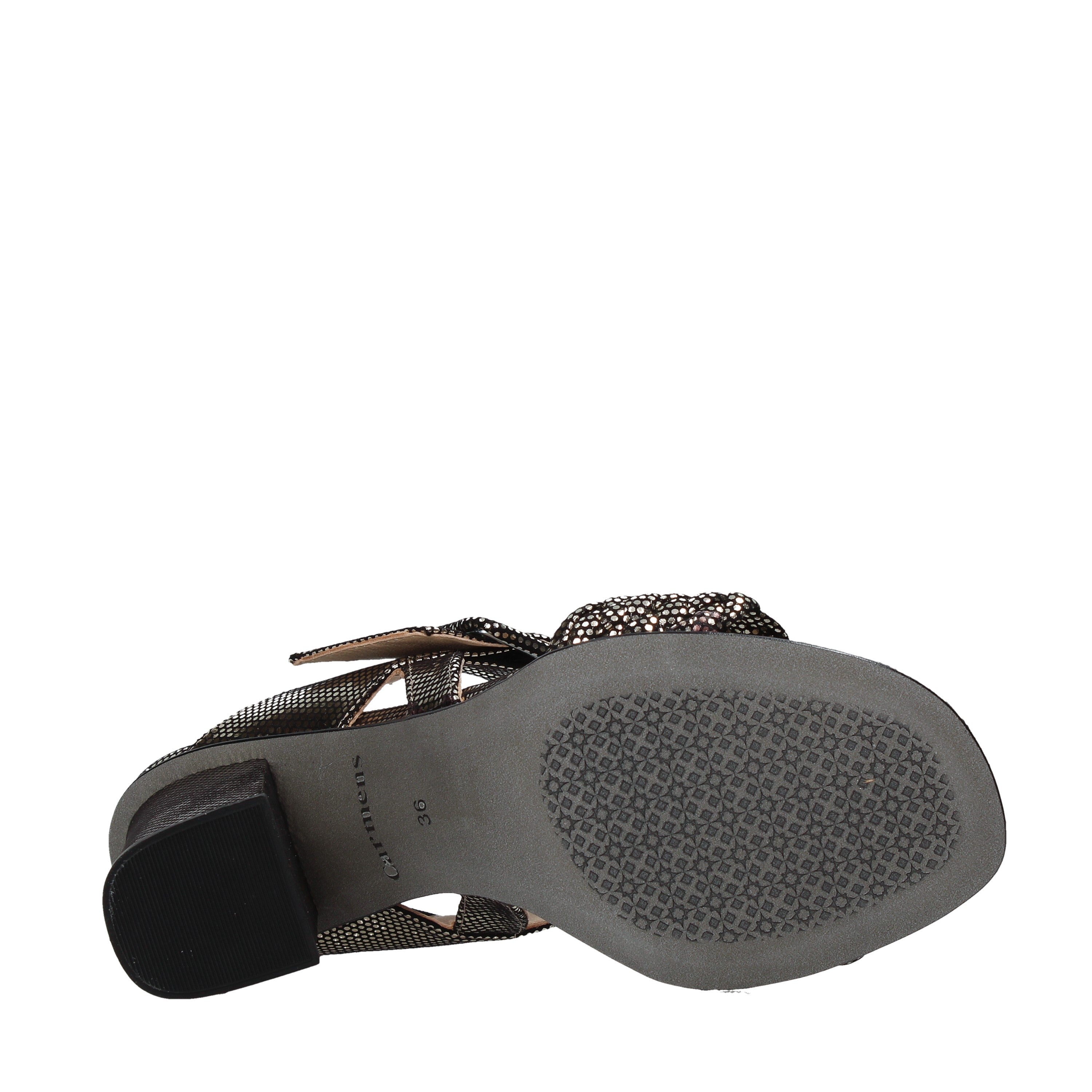 Sandali tacco Nero Carmens 