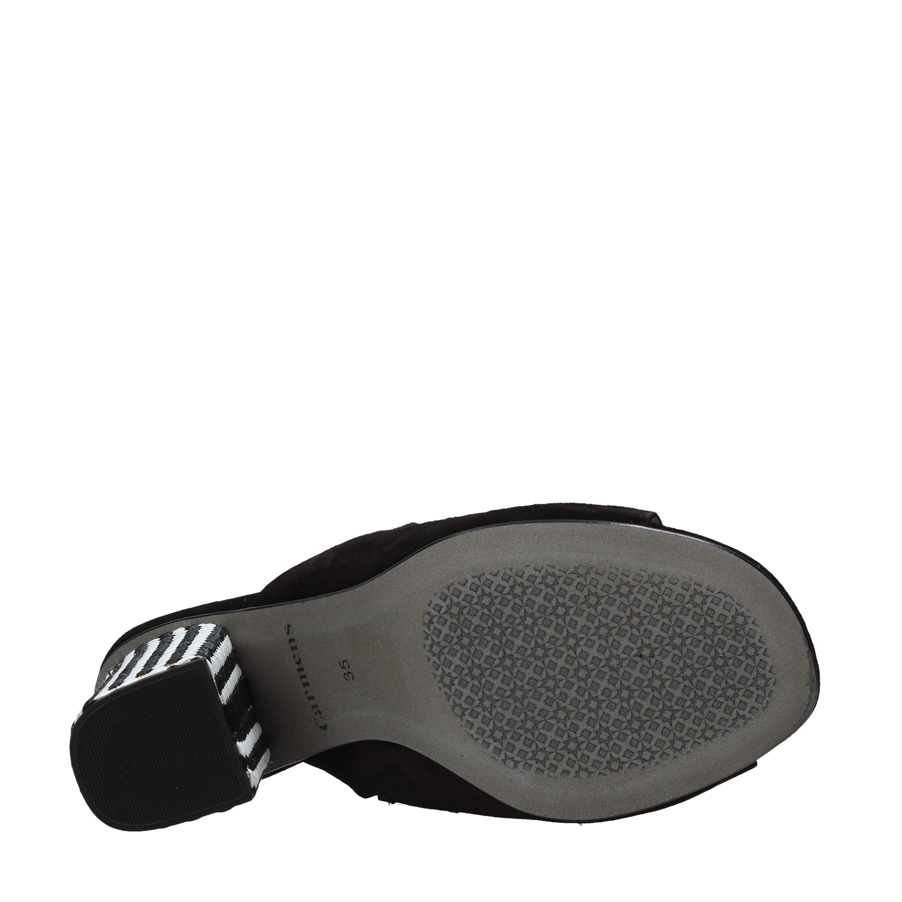 Sandali tacco Nero Carmens 