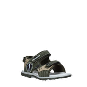 Sandali con strappi Verde U.s. Golf Kids