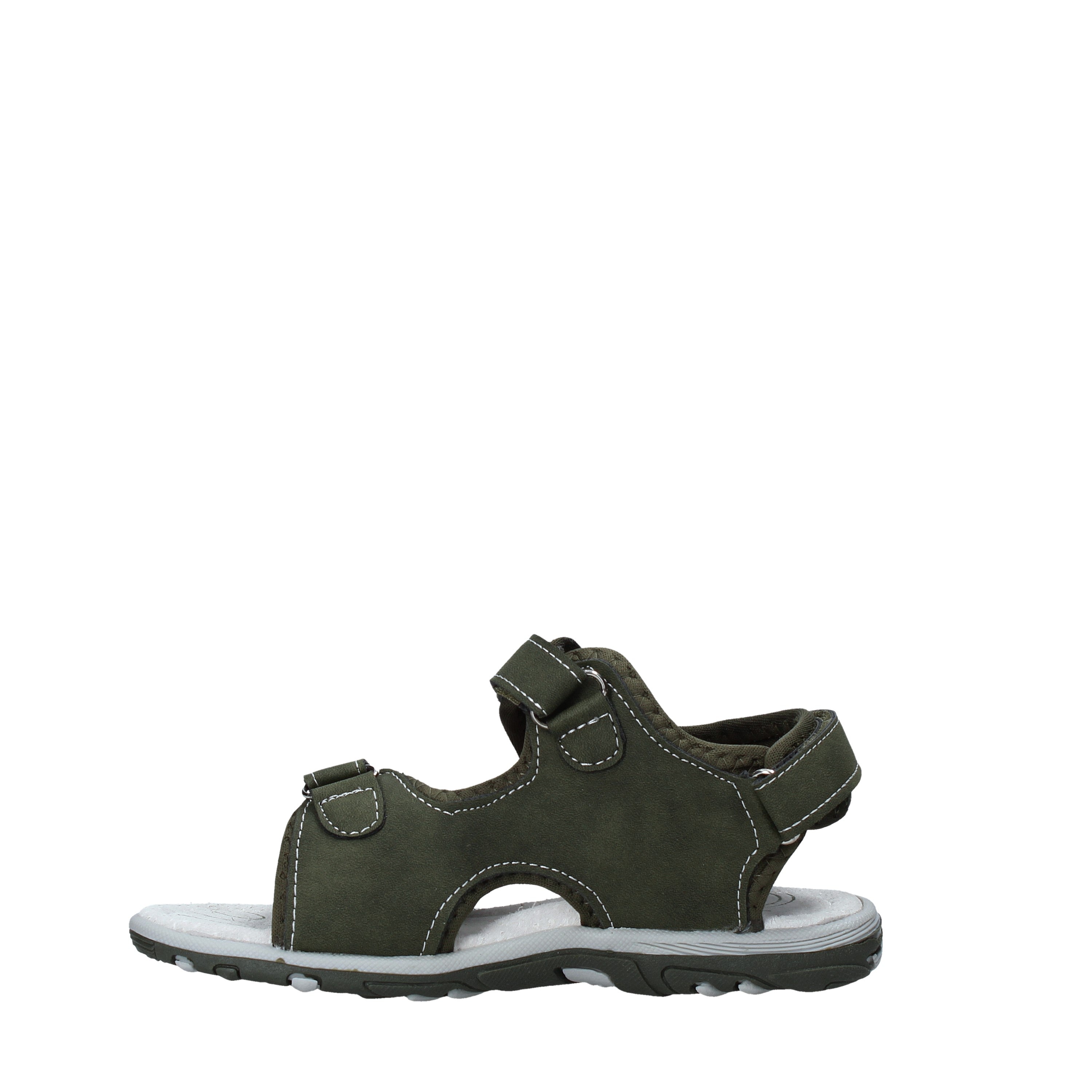 Sandali con strappi Verde U.s. Golf Kids