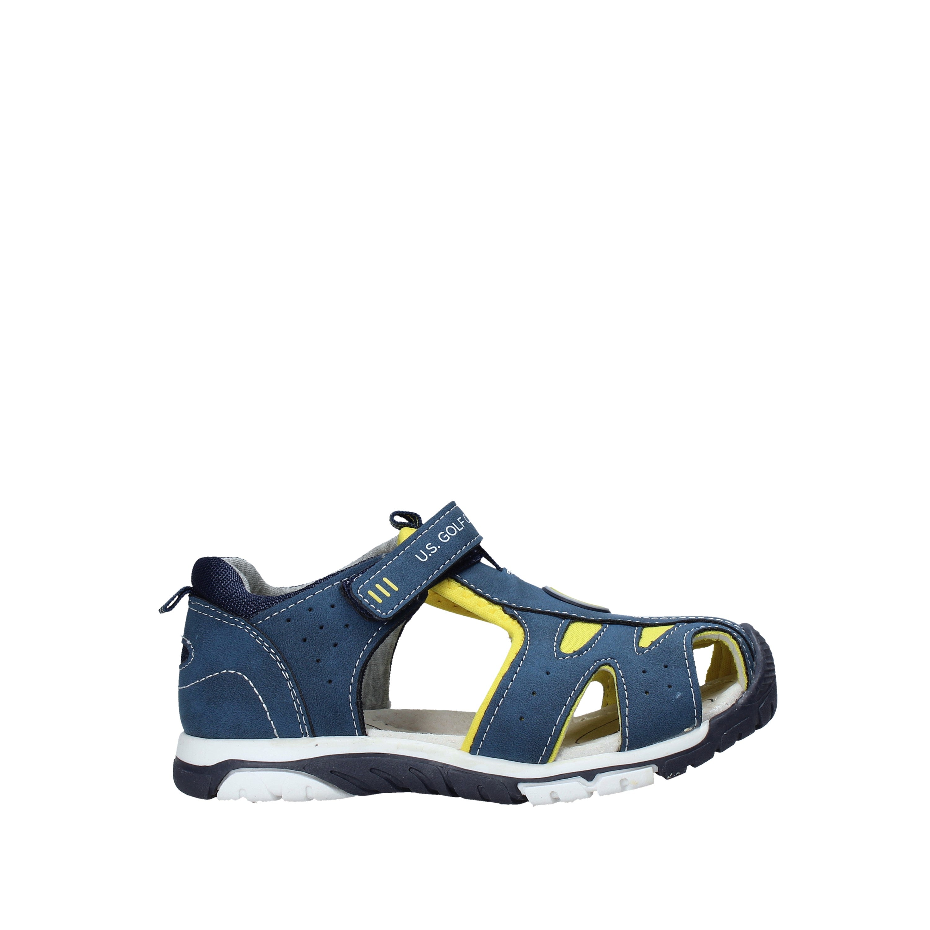 Sandali con strappi Blu U.s. Golf Kids