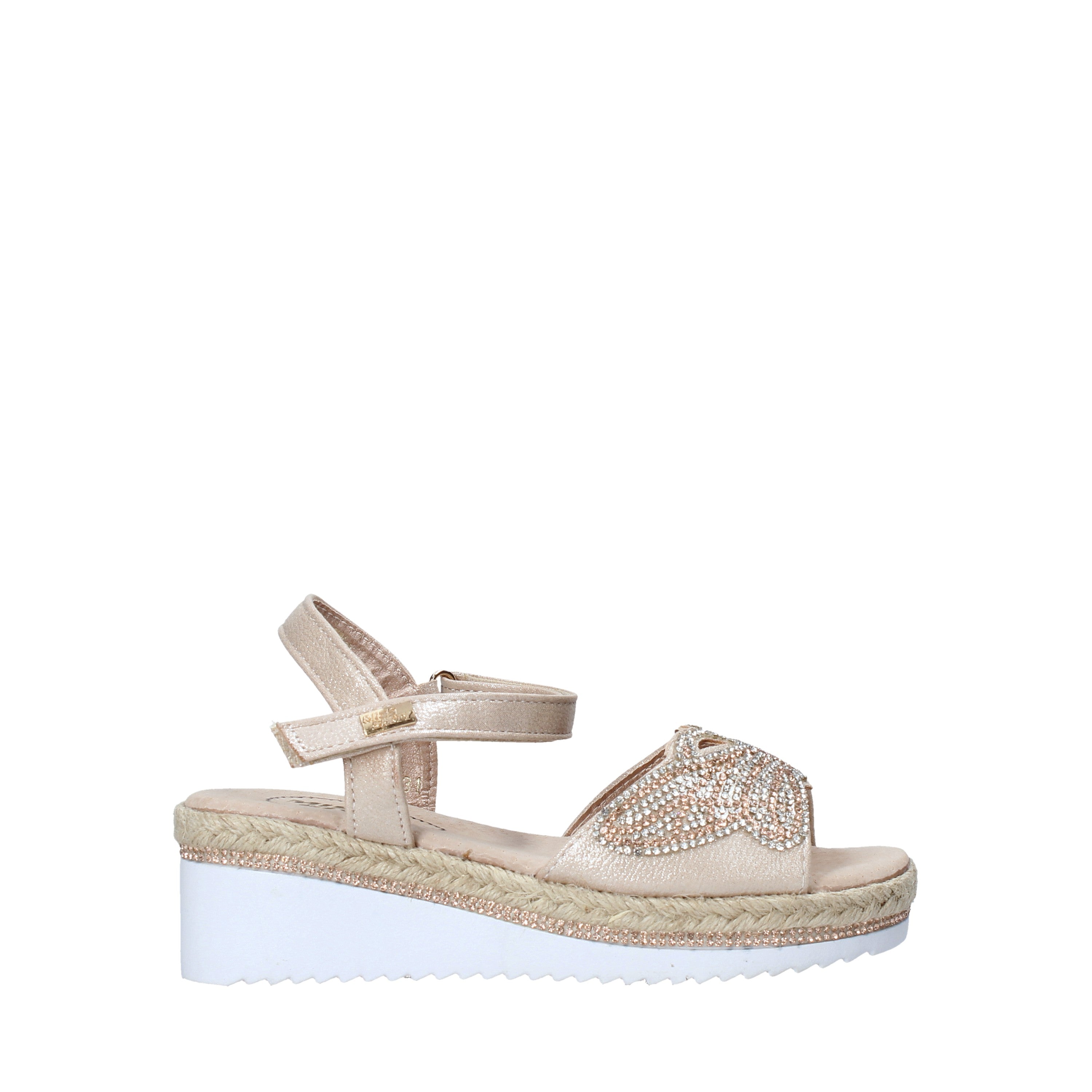 Sandali con strappi Dorato Miss Sixty