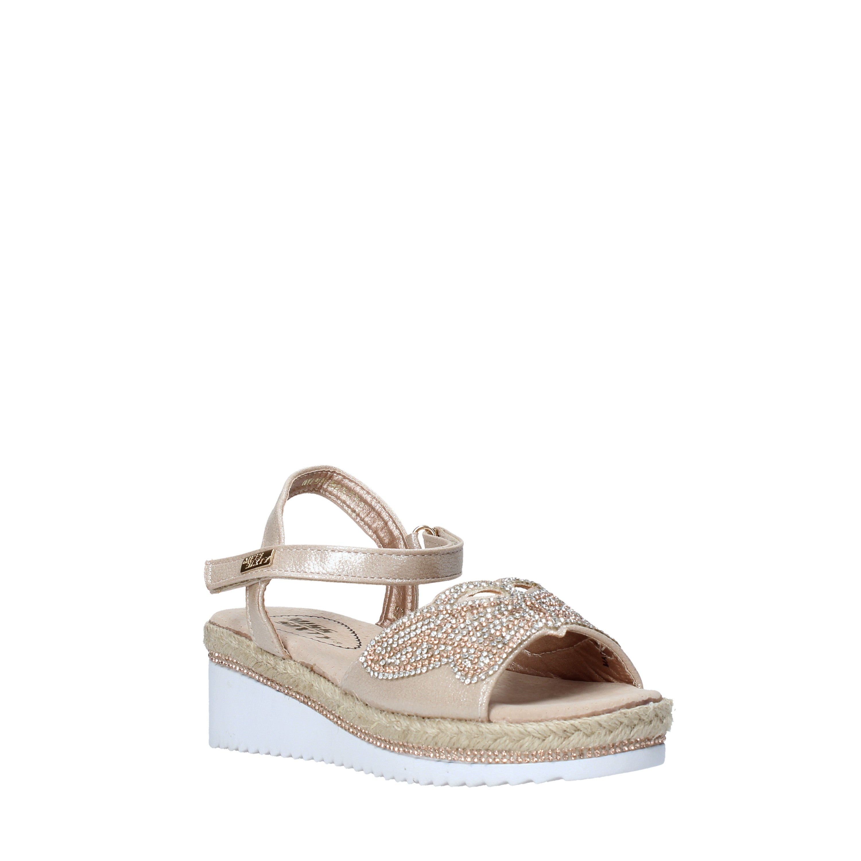 Sandali con strappi Dorato Miss Sixty