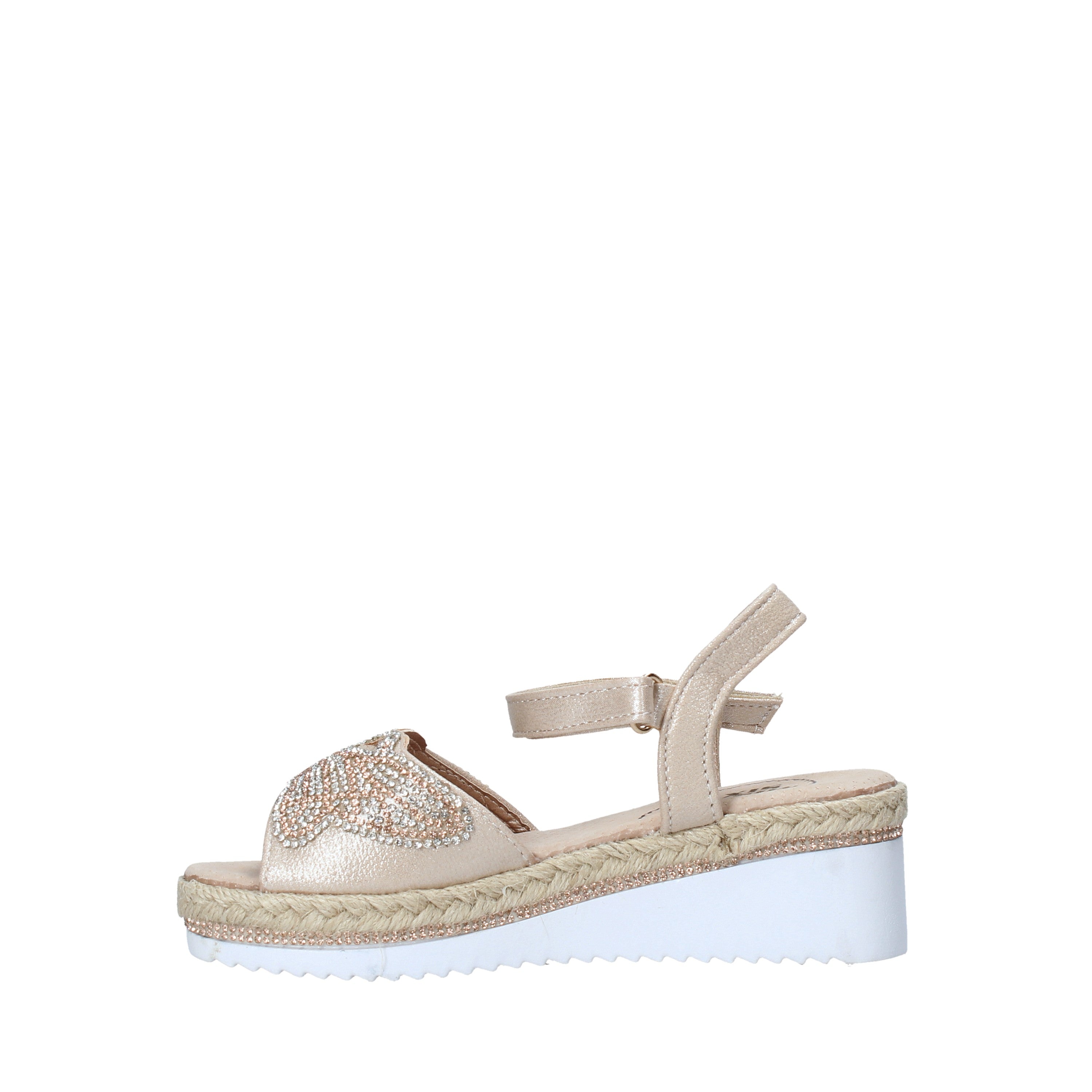 Sandali con strappi Dorato Miss Sixty