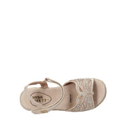 Sandali con strappi Dorato Miss Sixty