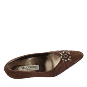 Decolleté Marrone Confort