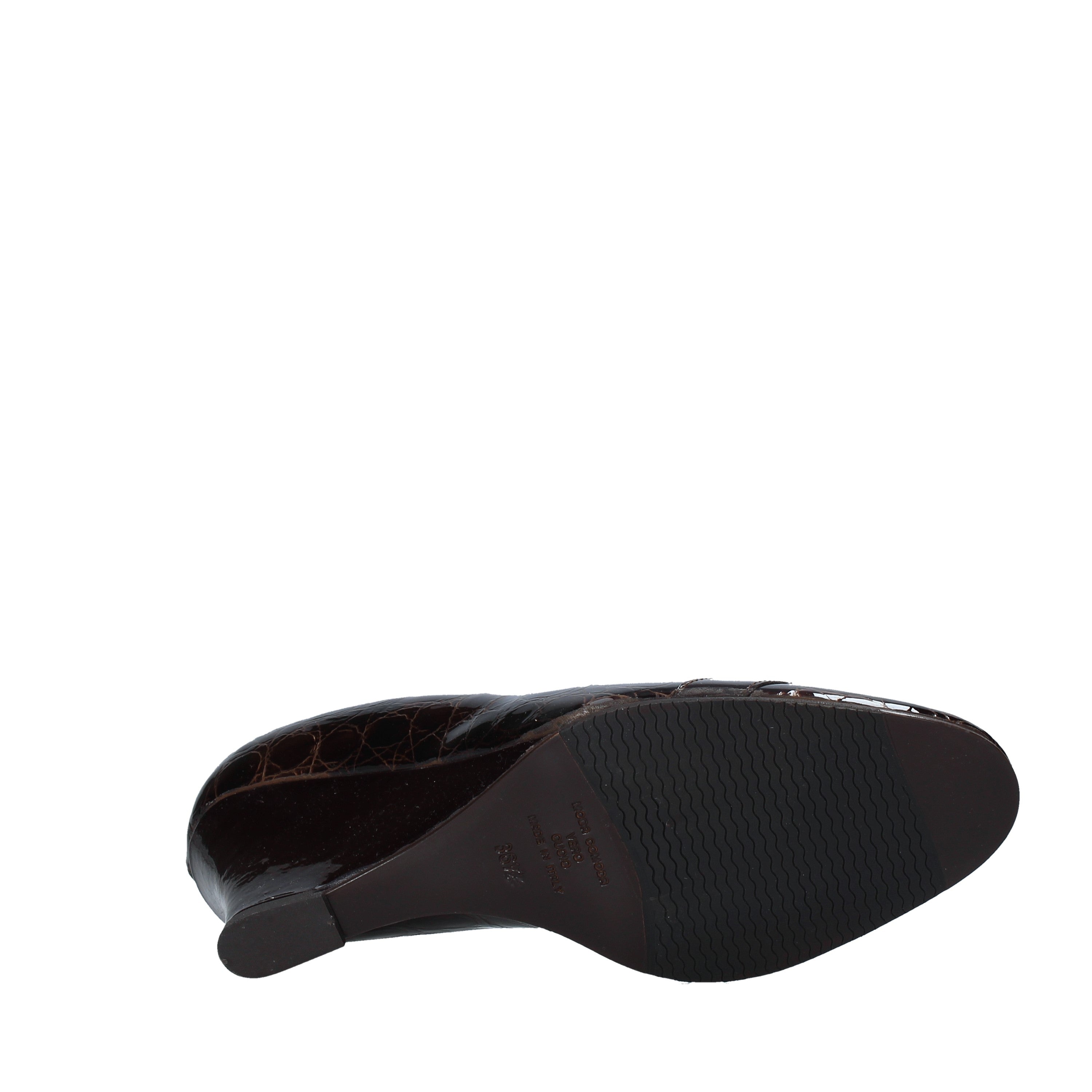 Decolleté Marrone Confort