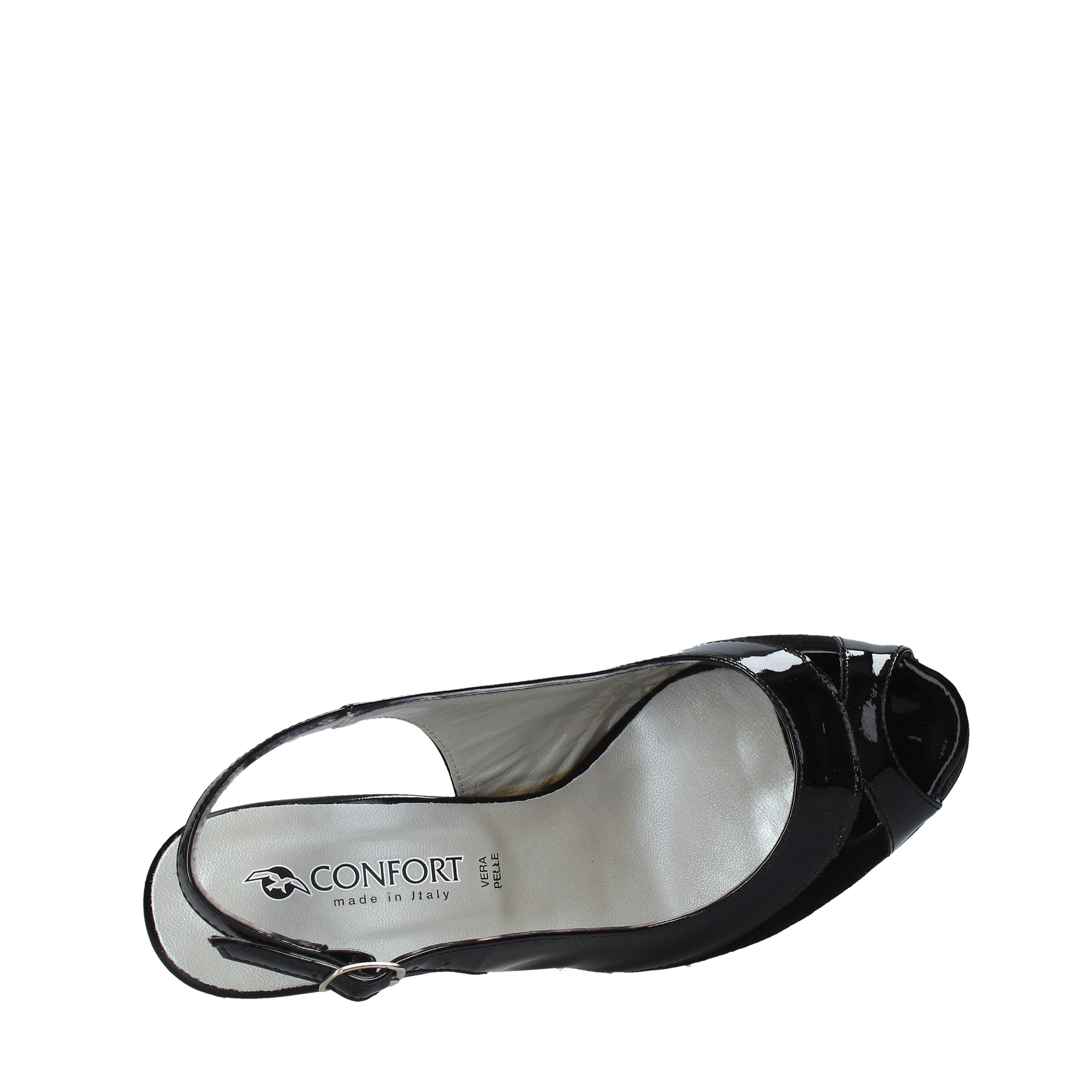 Sandali tacco Nero Confort