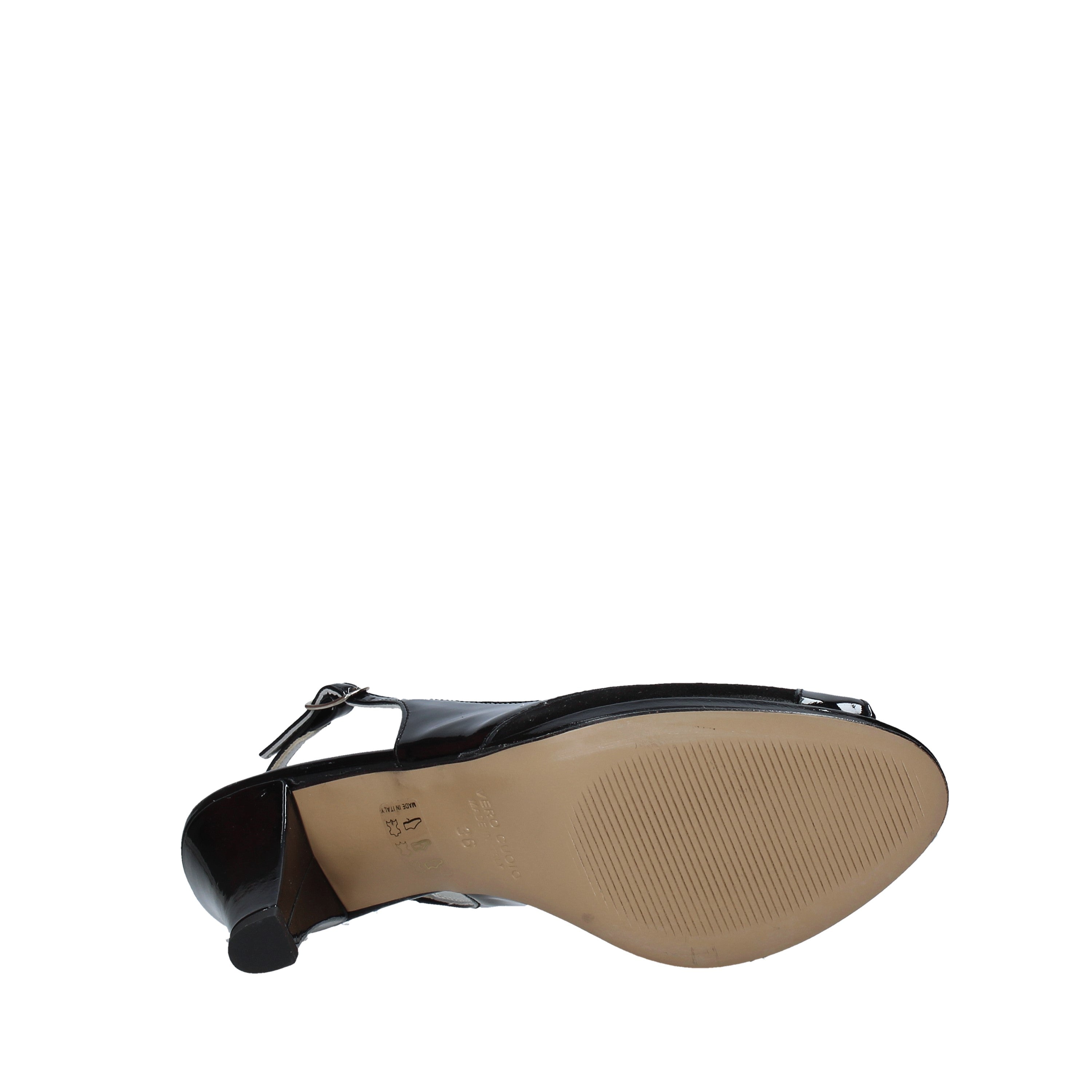 Sandali tacco Nero Confort