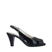 Sandali tacco Blu Confort