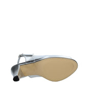 Sandali tacco Argentato Confort