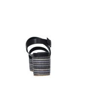 Sandali zeppa Nero Onyx