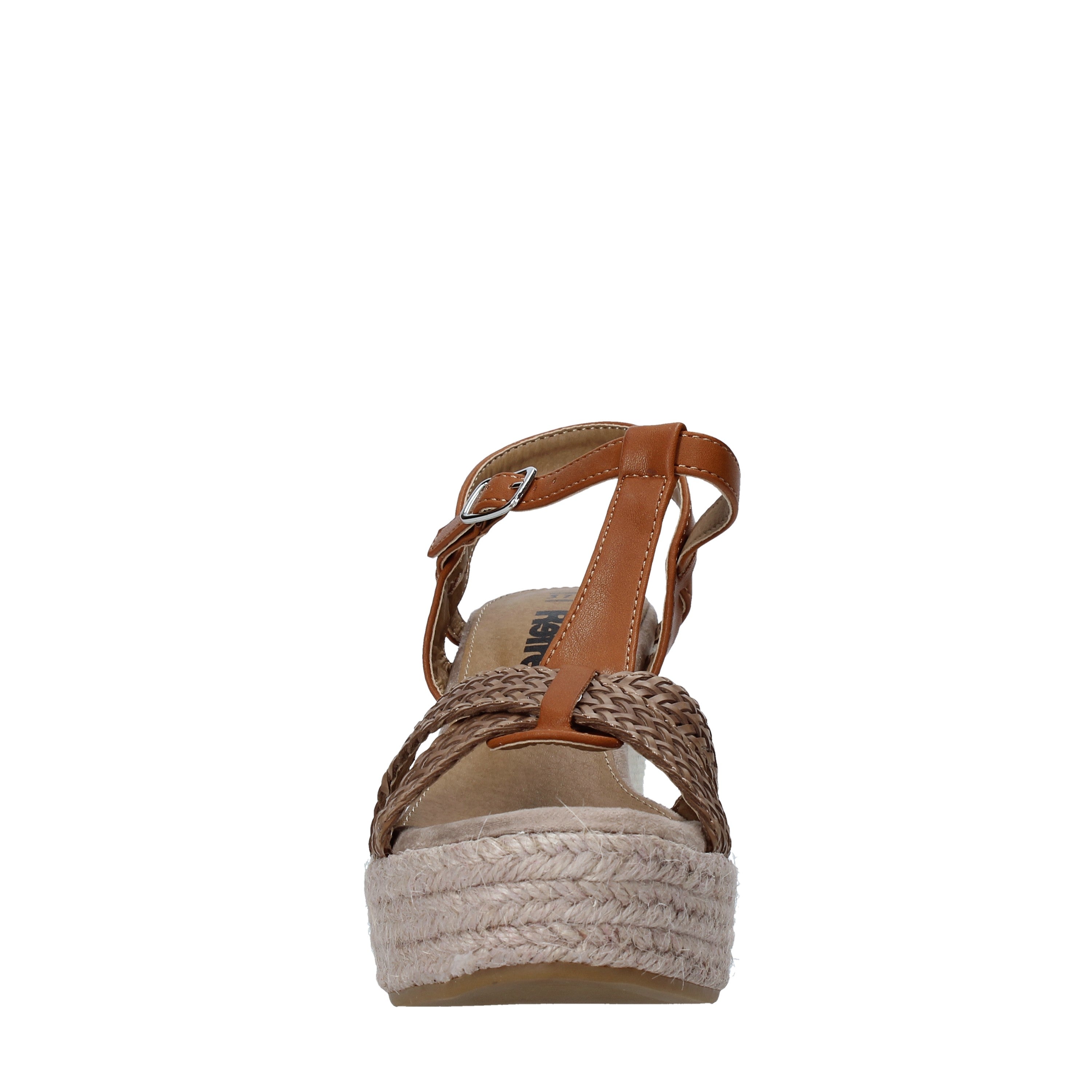 Sandali zeppa Marrone Refresh