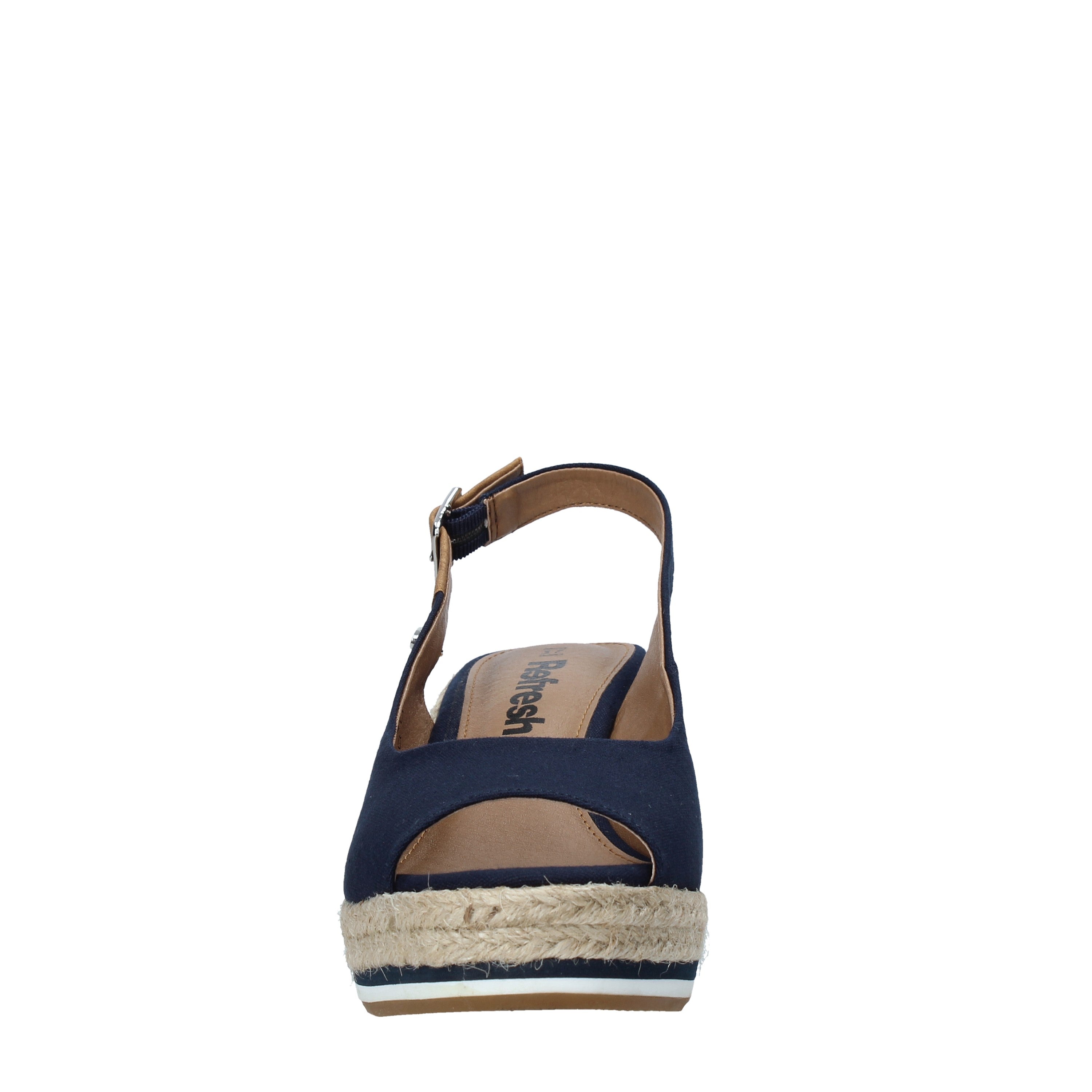 Sandali zeppa Blu Refresh