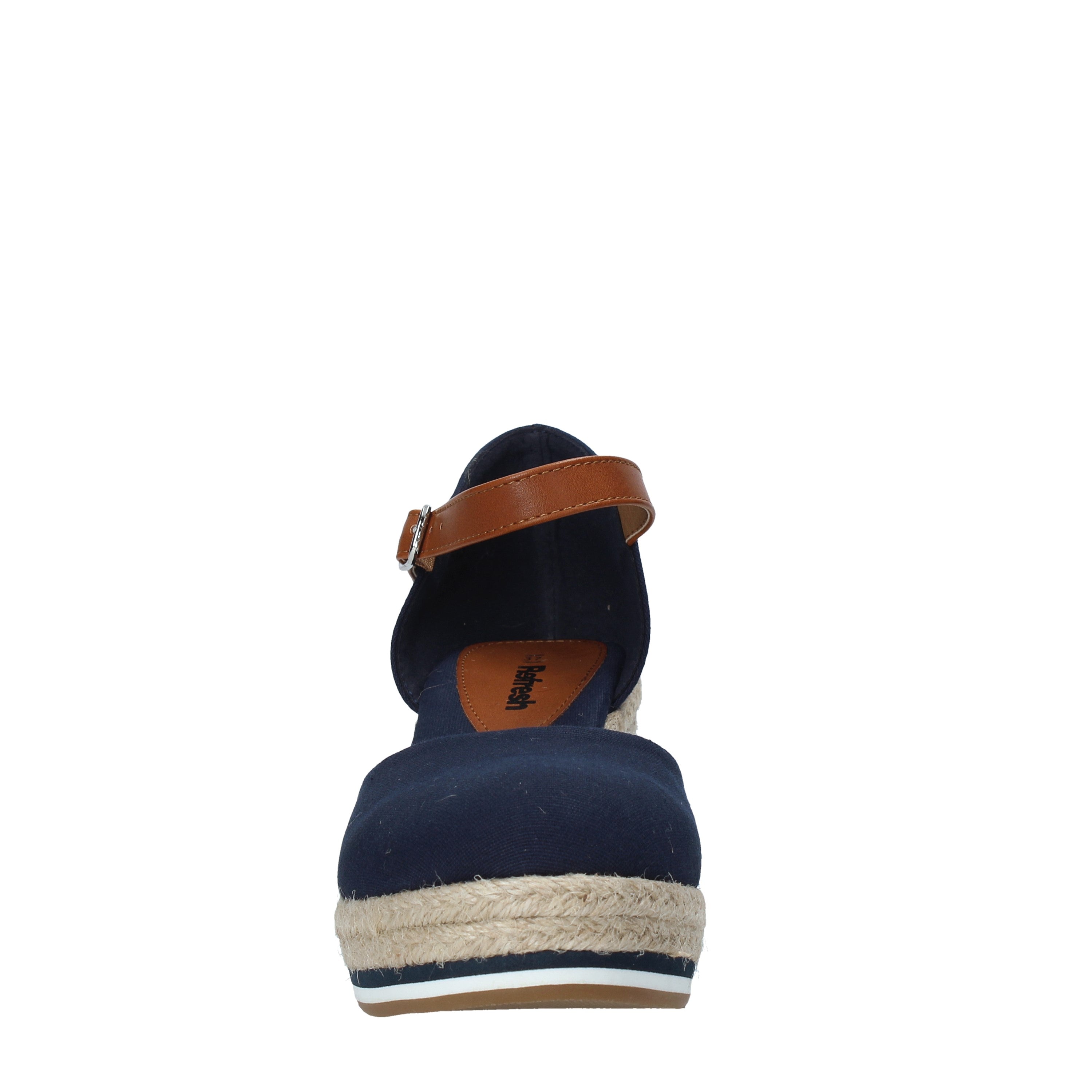 Sandali zeppa Blu Refresh