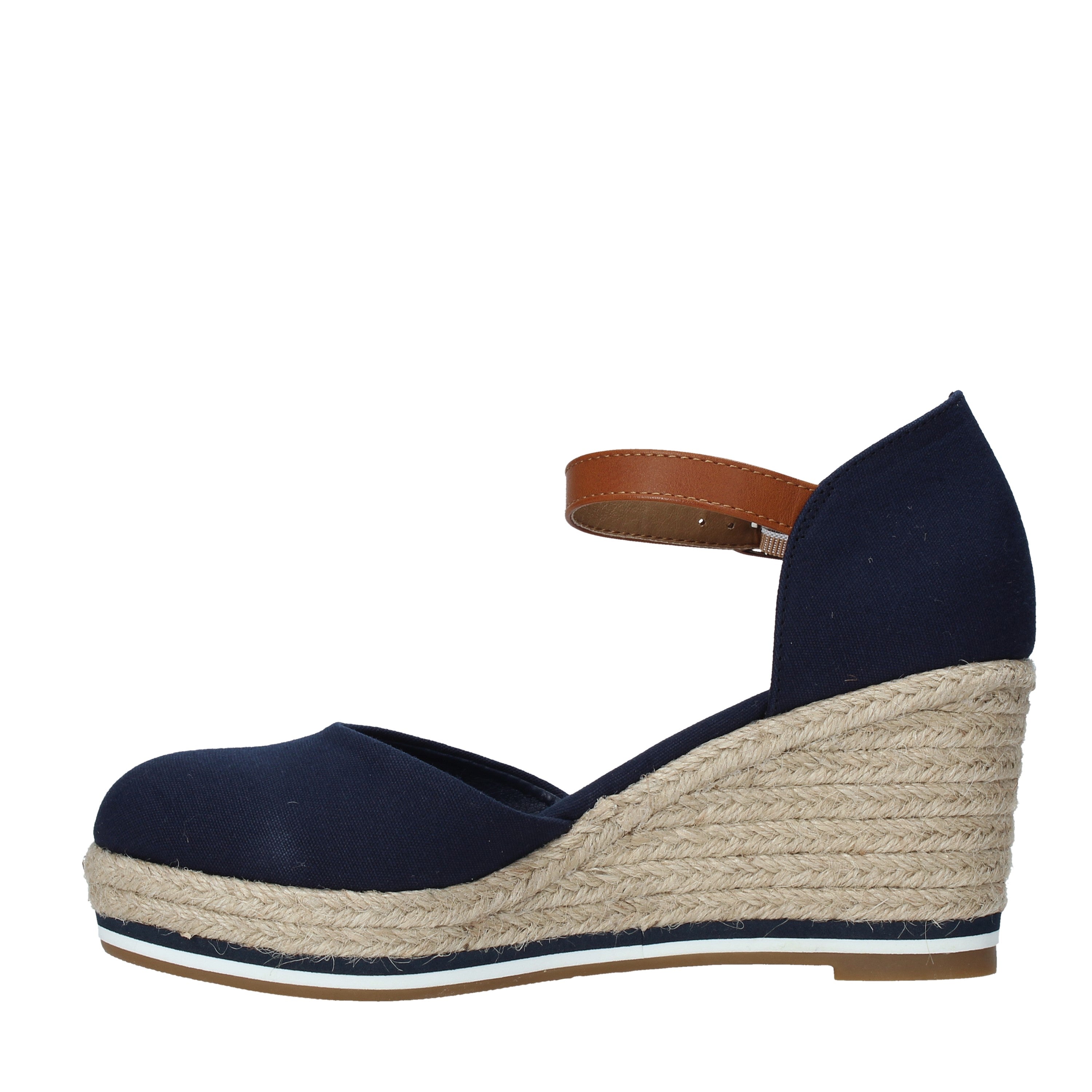 Sandali zeppa Blu Refresh